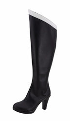 Sailor Moon Meiou Setsuna Cosplay Boots Black High Heel Shoes