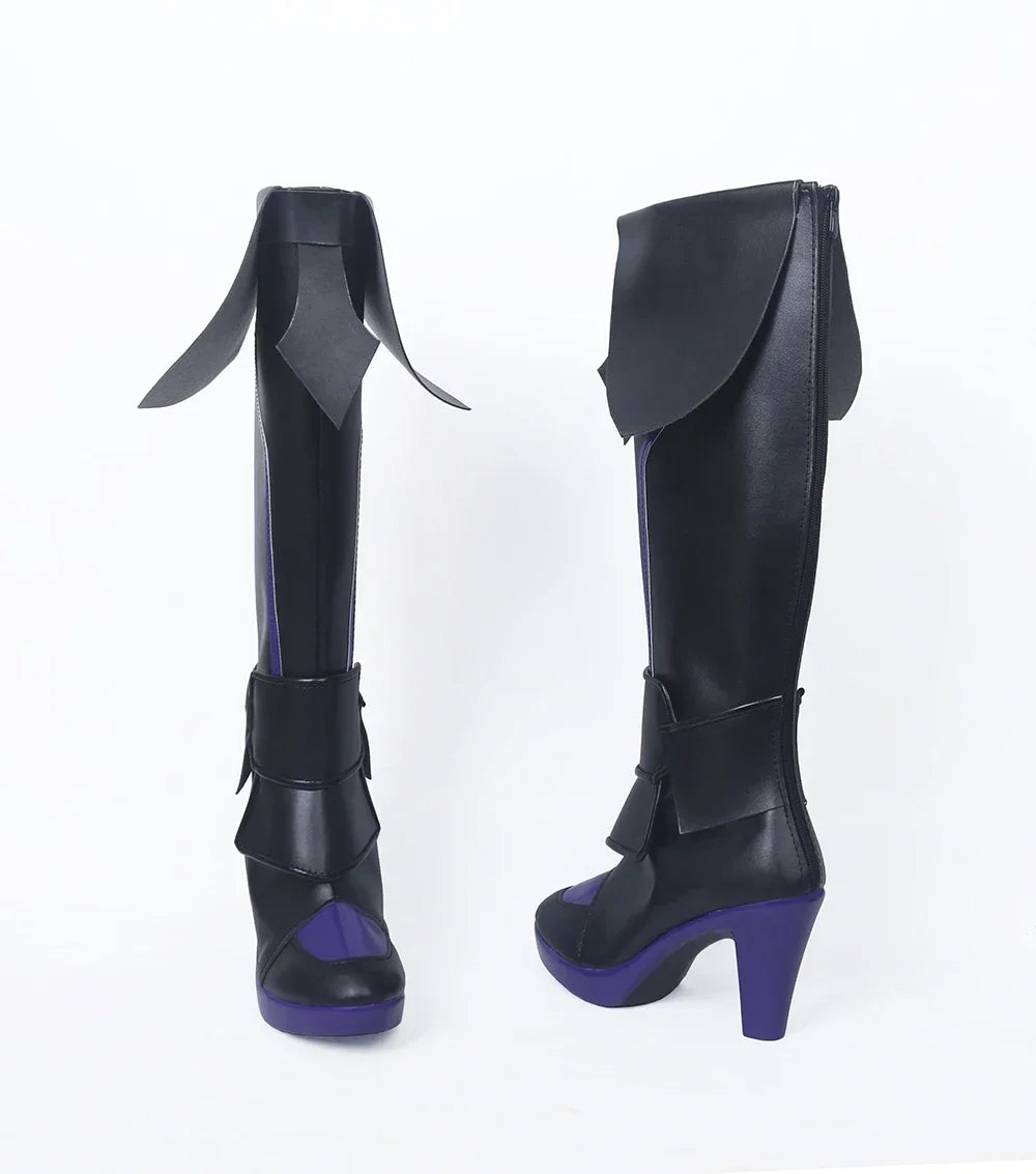 Fate Grand Order FGO Mash Kyrielight Cosplay Boots High Heel Shoes