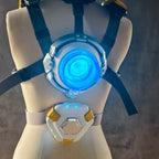 Overwatch 2 Tracer Lighting Full Body Armor Cosplay Suit | MiDicosplay