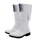 Final Fantasy 14 Alphinaud Cosplay Boots White Shoes