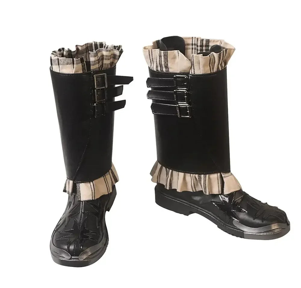 Final Fantasy 15 Ardyn Izunia Cosplay Boots Black Shoes Custom Made