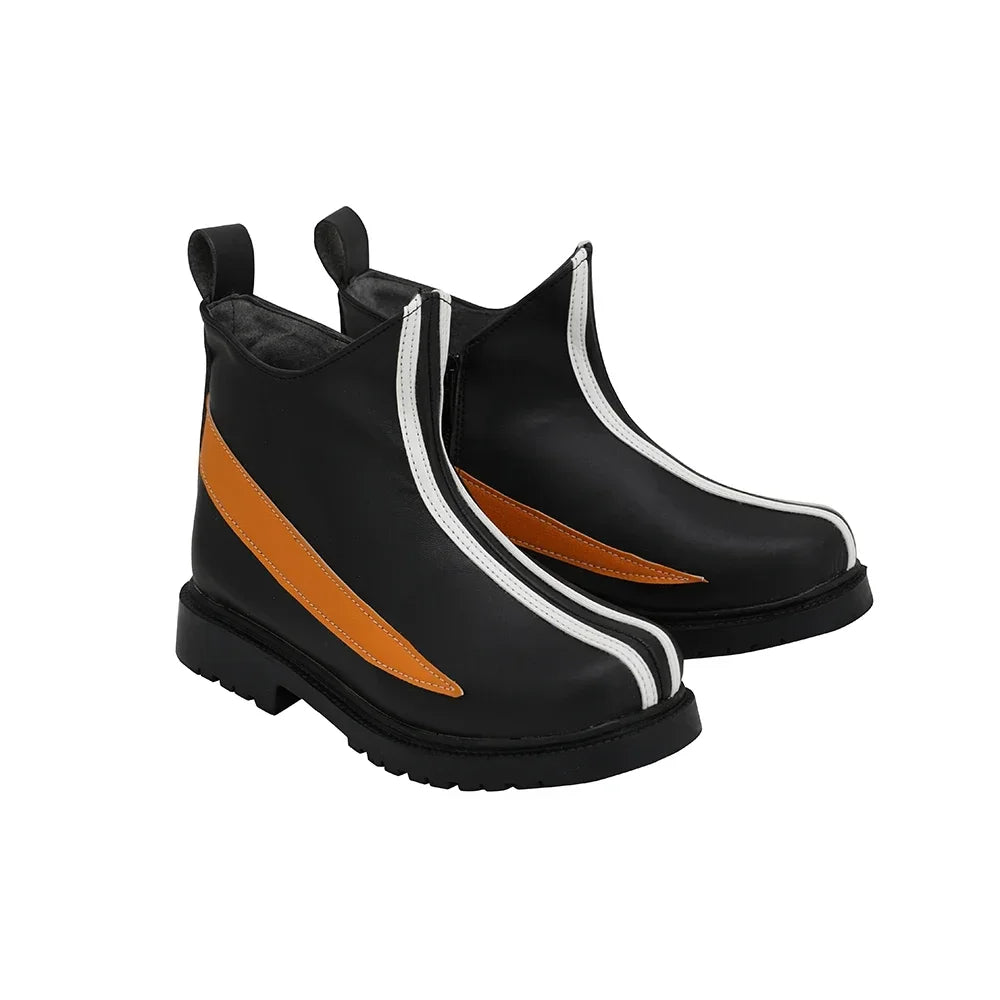 Arknights Siege Cosplay Boots Black Shoes