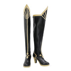 FGO Altria Pendragon Cosplay Boots Black Over Knee High Heel Custom Shoes