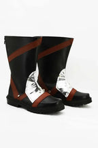 Final Fantasy X Auron Custom Cosplay Boots Brown Shoes