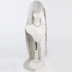 FGO Olga Marie AnimusphereCosplay Wig Long Straight Silver White Hair