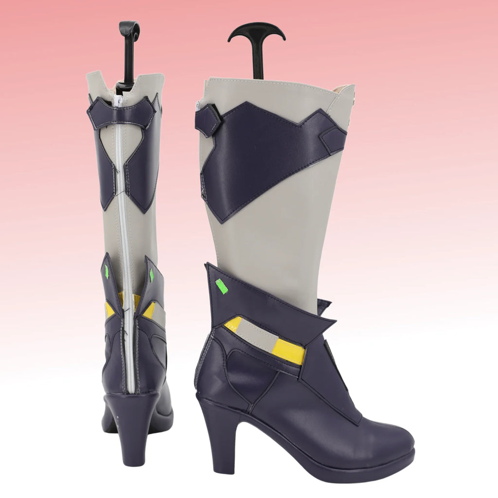 Honkai Impact 3 Yae Sakura Blanc X Ichijin Cosplay Boots High Heel Shoes
