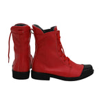 Arknights Indra Cosplay Boots Red Shoes Custom Made