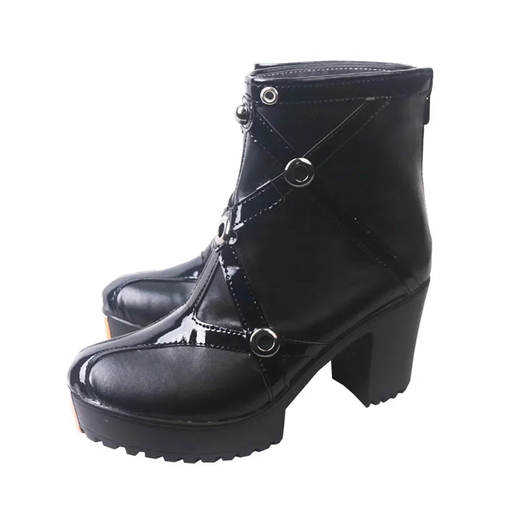Nikke The Goddess of Victory Rapi Cosplay Boots High Heel Shoes