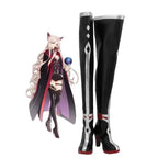 Arknights Gitano Cosplay Boots Over Knee High Heel Shoes Custom Made
