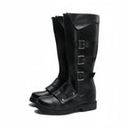 Arknights Ulpianus Cosplay Shoes Black Boots Custom Made