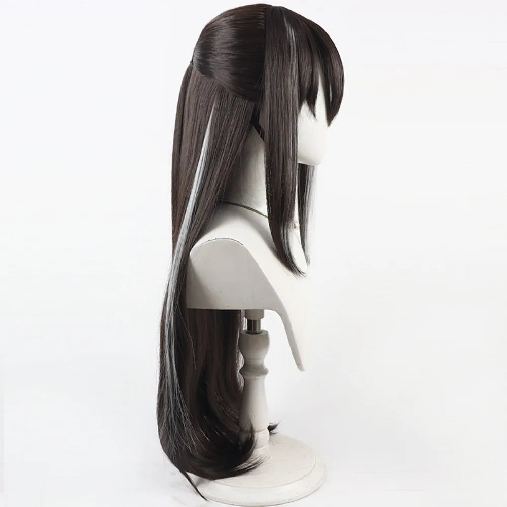 FGO Kawakami Gensai Cosplay Wig Brown Hair