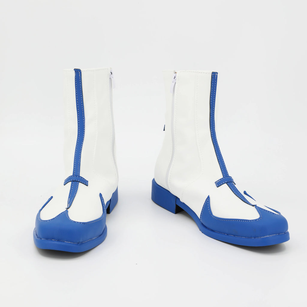 Bleach Ishida Uryuu Cosplay Shoes Custom White Boots Any Size
