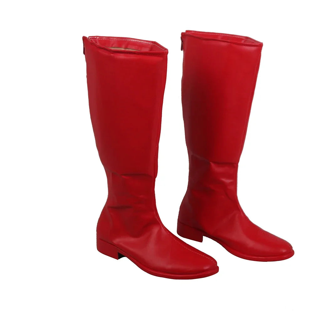 Dragon Ball East Kai Shin Cosplay Boots Red Shoes
