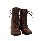 Final Fantasy XV Prompto Argentum Cosplay Shoes Brown Boots