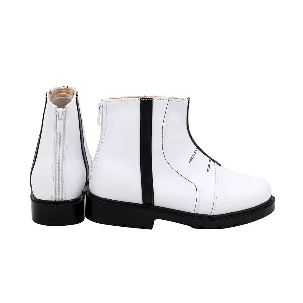 Jujutsu Kaisen Mahito Cosplay Boots White Shoes Custom Made