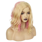 Perruque cosplay Enid Sinclair de mercredi, ombrée colorée, cheveux synthétiques pour jeu de rôle 