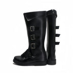 Arknights Ulpianus Cosplay Shoes Black Boots Custom Made