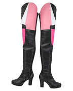 Bottes cuissardes de cosplay Kpop Demon Hunters Mira, toutes tailles 