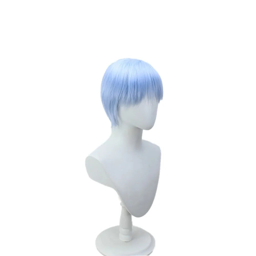 Frieren Beyond Journey's End Himmel Cosplay Wig Blue Hair