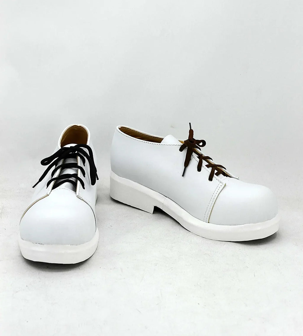 Danganronpa Ibuki Mioda Cosplay Shoes White Boots