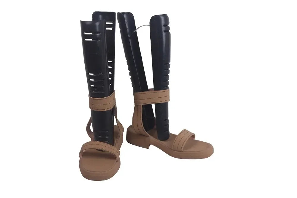 Black Clover Noelle Silva Cosplay Shoes Brown Sandals