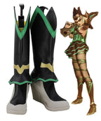 Overwatch Widowmaker Amelie Lacroix Cosplay Boots High Heel Shoes