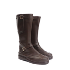 Final Fantasy 7 Barret Wallace Cosplay Boots Brown Shoes