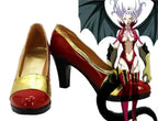 Fairy Tail Mirajane Strauss Cosplay Boots Red Shoes