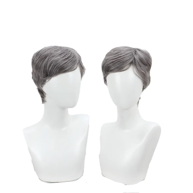 Perruque Harry Potter et le Prince de Sang-Mêlé Severus Rogue Weasley Voldemort Horace en fibre haute température pour cosplay 