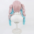 Honkai Star Rail Hyacinthia Cosplay Wig Twin Tails Gradient Hair