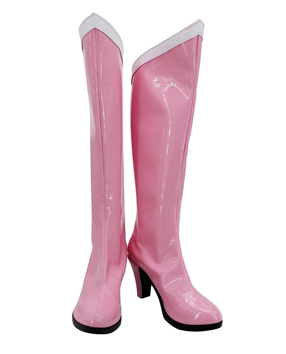 Sailor Moon Chibiusa Tsukino Over-Knee Cosplay Boots Pink Shoes