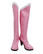 Sailor Moon Chibiusa Tsukino Over-Knee Cosplay Boots Pink Shoes