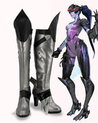 Overwatch Widowmaker Cosplay Boots Custom Made High Heel Shoes