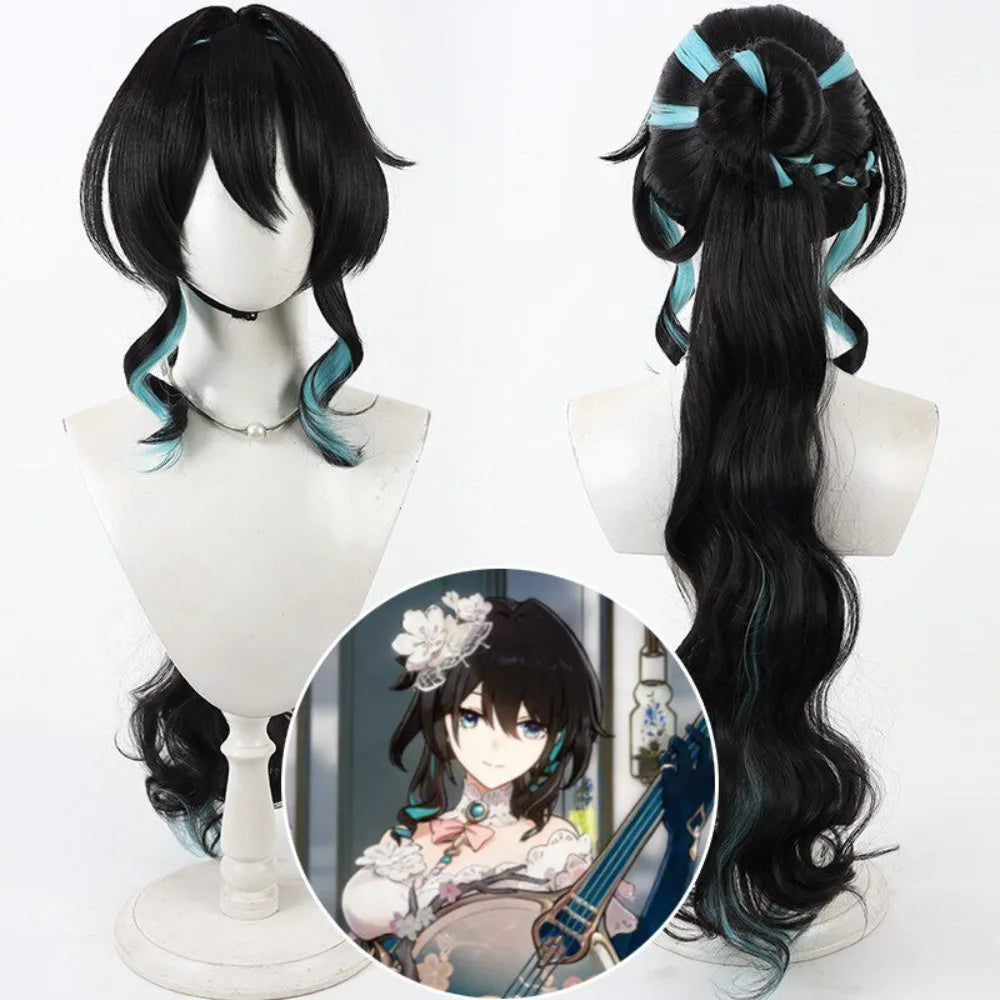 Honkai Star Rail Ruan Mei Cosplay Wig Mixed Hair