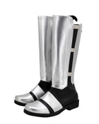 Star Wars Darth Revan Cosplay Boots Silver Shoes