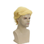 Donald Trump Golden Cosplay Wig Short Hair for Cosplay Costume Party