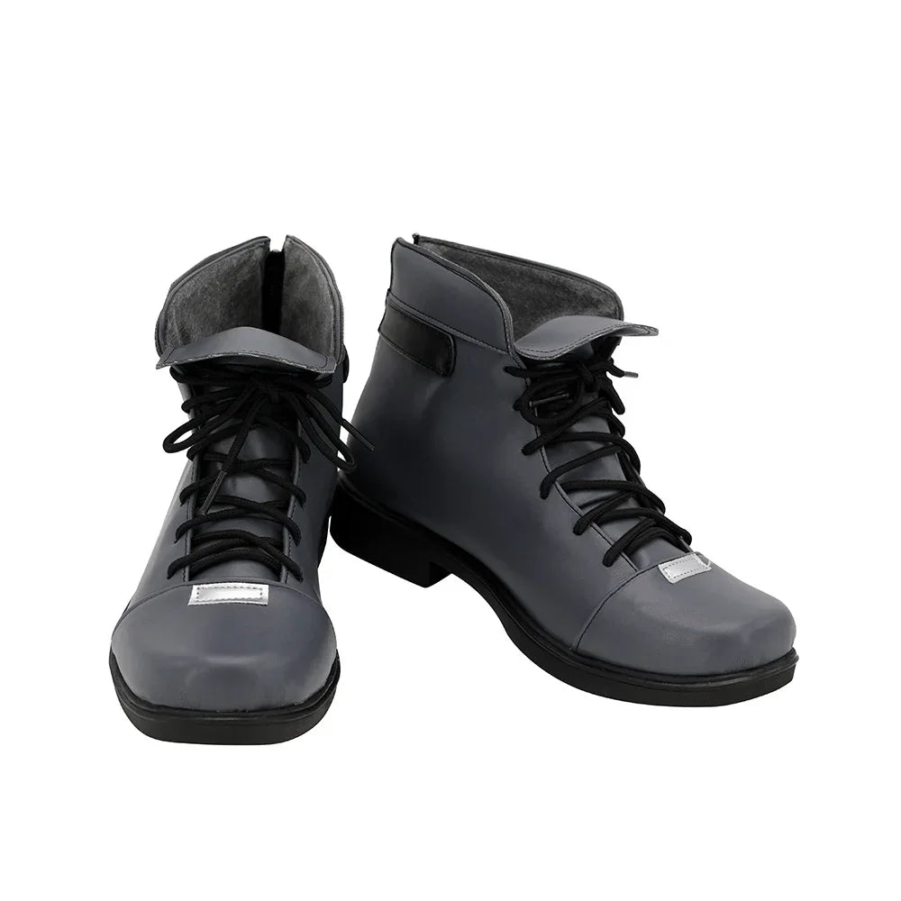 Arknights Liskarm Cosplay Boots Grey Shoes Custom Made