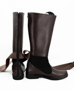 Star Wars Skywalker Luke Cosplay Boots Custom Made Brown Shoes