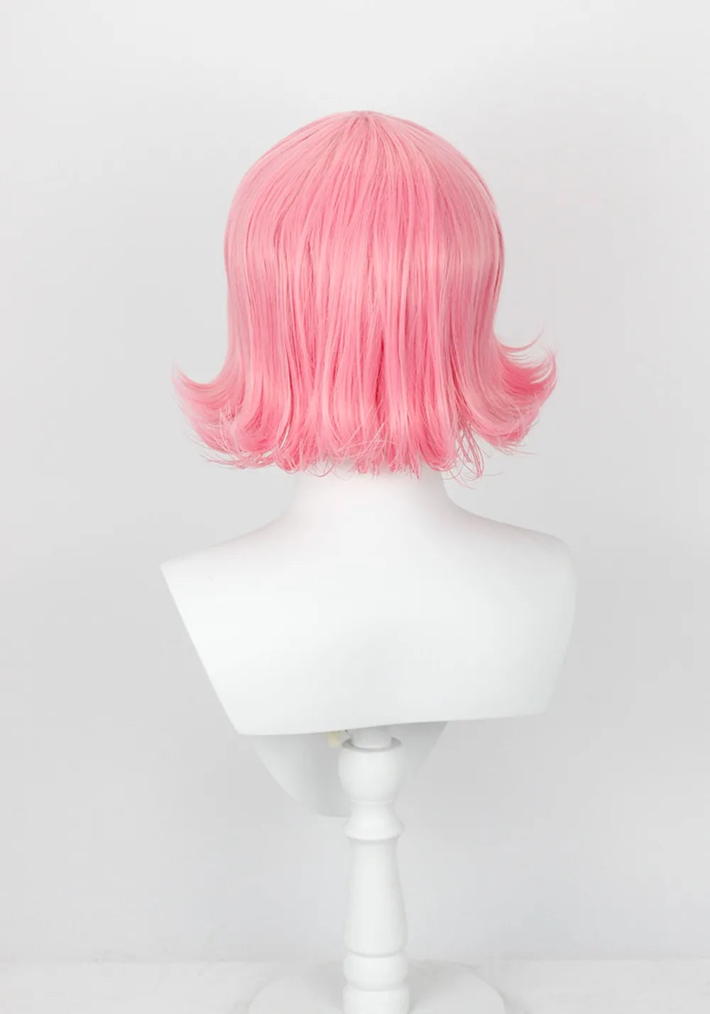 Perruque rose courte à pointes, style anime, pour cosplay de Yachiru Kusajishi (Bleach) 