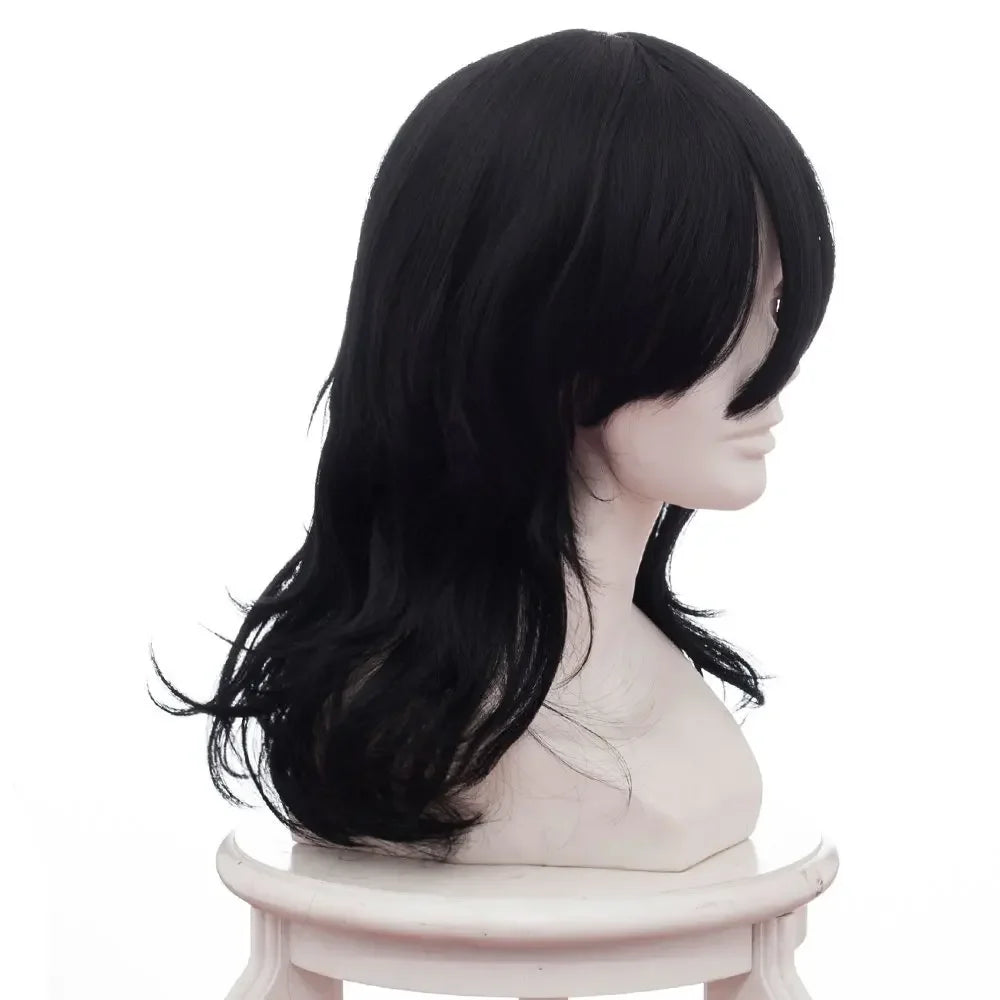 My Hero Academia Eraser Head Shota Cosplay Wig Aizawa Black Hair