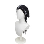 Final Fantasy X Auron Cosplay Wig Black White Spiky Hair