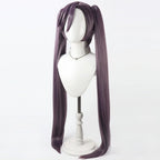 Bleach Saito Furofushi Cosplay Wig Detachable Ponytail Hair