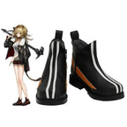 Arknights Siege Cosplay Boots Black Shoes