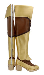 The Rising of the Shield Hero Raphtalia Cosplay Boots Custom Made Brown Long Shoes