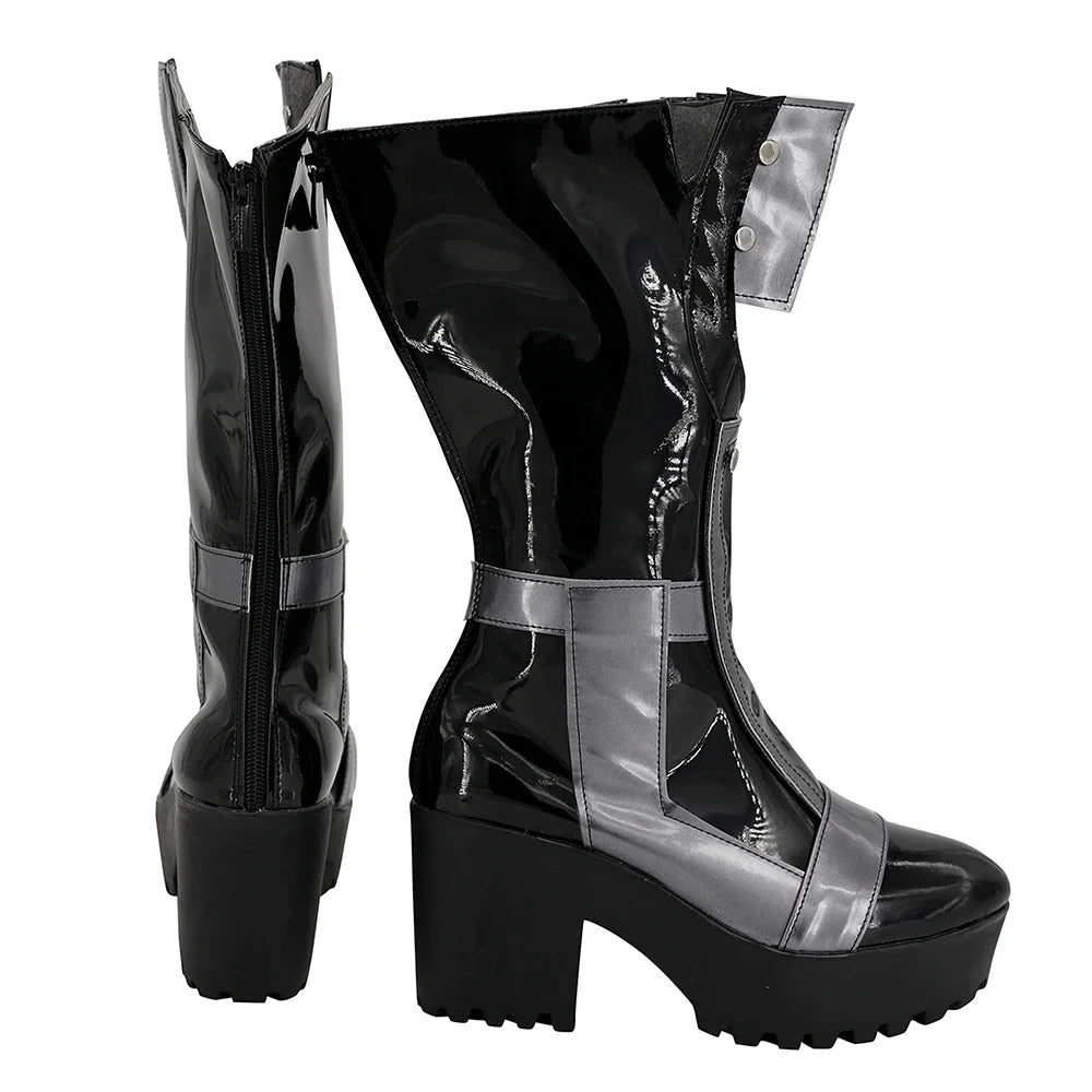 Arknights Lappland Cosplay Boots High Heel Shoes