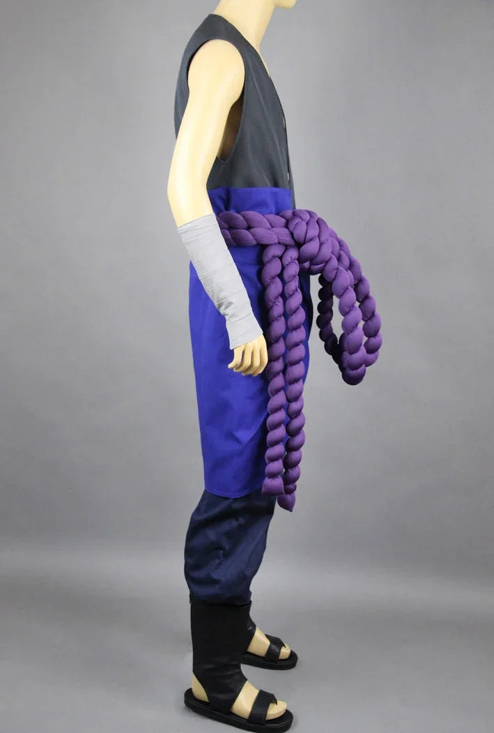 Naruto Uchiha Sasuke Hebi Organization Cosplay Costume