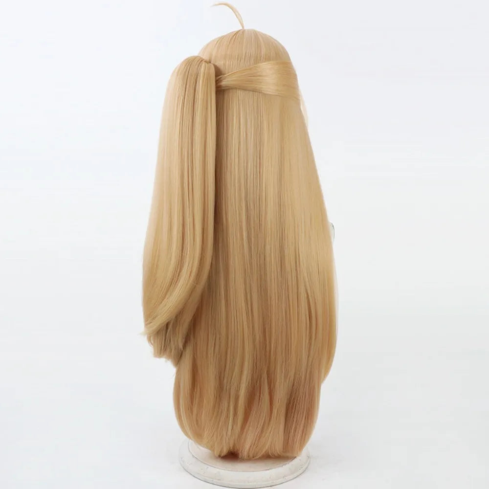 Zenless Zone Zero Cissia Cosplay Wig Detachable Ponytail Hair