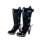 Arknights Endfield Laevatain Cosplay Boots Black Shoes Custom Made