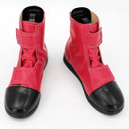 Dragon Ball Bulma Cosplay Shoes Red Boots Custom Made Any Size