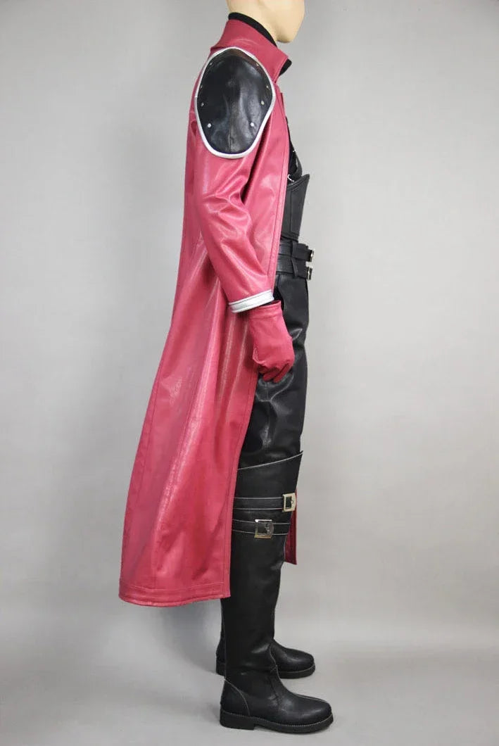 Final Fantasy 7 Genesis Rhapsodos Red Cosplay Costume